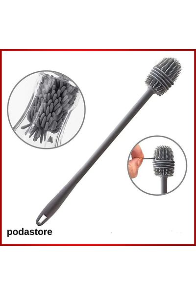 podastore Multi-Purpose Brush for Deep Cleaning – for Jars, Baby Bottles and More