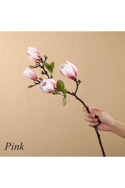 Choice 02 Creative New Elegant Classic 3d Simulation Plum Blossom Magnolia Flower Bouquet Living Room Entra