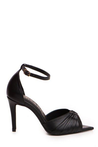 Vanilla Days Pantofi Lilith culoare negru, cu toc subtire, accesorii argintii