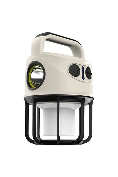 NEXTLY Portable LED Flashlight, Lantern Type, Two Light Sources, Flash Function, Brightness