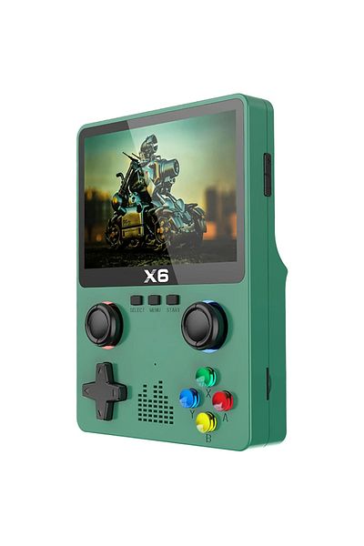NEXTLY Portable Console 6000 Games, , X6, 3.5 Inch Screen, 640x480 Resolution, Hd, Sd Card Included