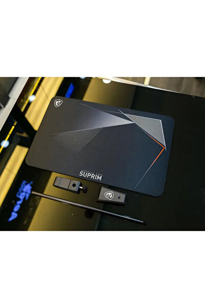 NEALDİN MSI Suprim Mousepad & Çelik Ekran Kartı Tutucu Standı