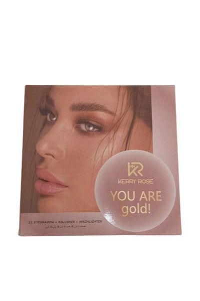 Kerry Rose Kerry Rose Complete Palette: 21-Color Eyeshadow, 4-Color Blush, and Multi-Color Highlighter