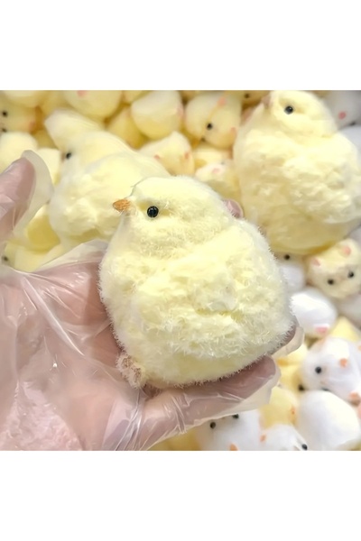 Choice قطعة واحدة من لعبة الفرخ الأصفر الإسفنجية القابلة للضغط للأطفال والكبا...