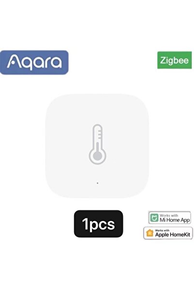 Choice6 1 قطعة النسخة العالمية من مستشعر درجة الحرارة والرطوبة Aqara مستشعر ض...