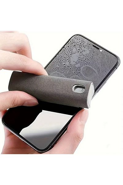 NEXTLY Sticla Cu Pulverizator Si Microfibra Pentru Curatare Ecrane Telefon, Laptop, Calculator