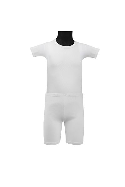 TEXTELO boy's Underwear 100% Cotton T-shirt & trunk boxer White