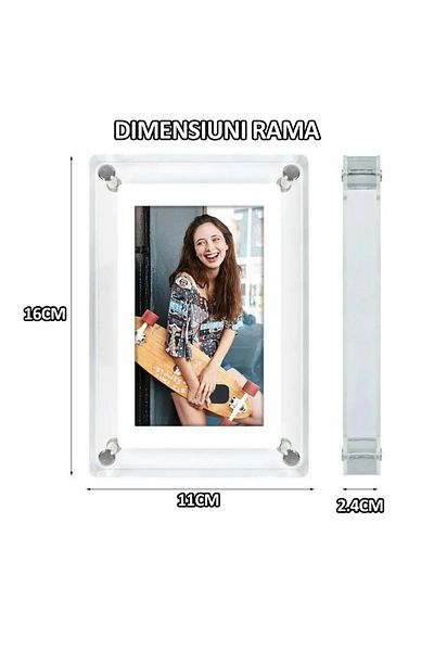 NEXTLY Digital Photo Video Frame, , Ips Screen 5 Inch 854x480, 1200mah