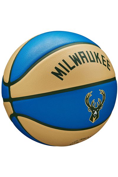 Wilson Minge NBA Team City Edition Milwaukee Bucks, Minge de baschet unisex