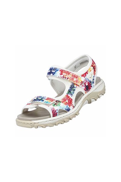 Rieker Komfort Sandalen Für Damen In Mehrfarbig