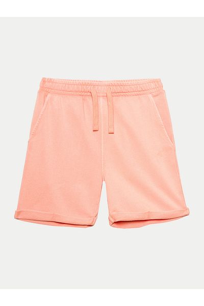 4F Pantaloni scurți sport pentru băieți 4FJWSS24TSHOM279 Portocalii