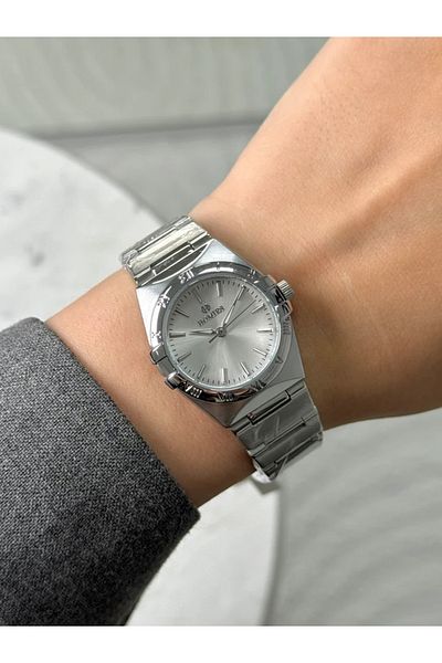 Homies Guaranteed Premium Women's Wrist Watch Silver (White Dial) Rshms-206