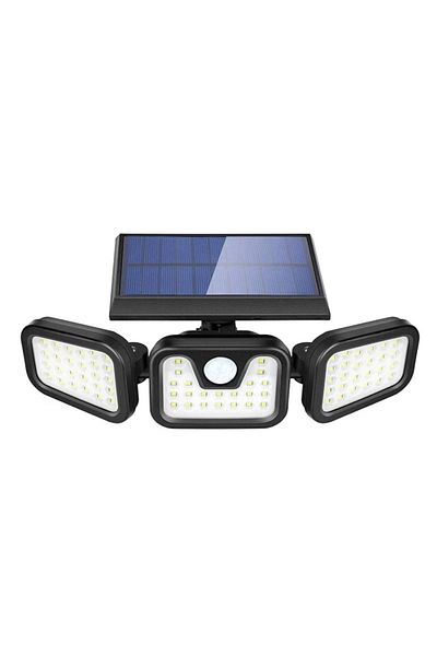 NEXTLY Set 3 Lampi Triple Cu Incarcare Solara, 74 X Led Smd, , Cu Senzor De Miscare Si Lumina, Brate