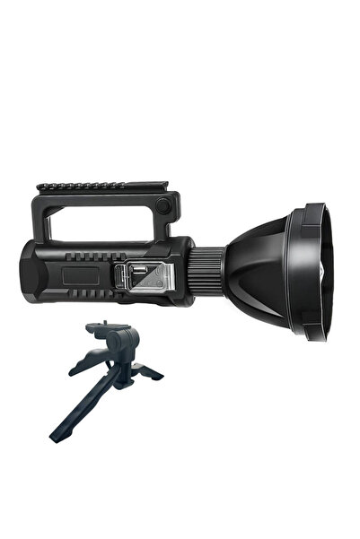 NEXTLY Φορητός φακός LED με τρίποδο, λειτουργία Powerbank, φόρτιση USB, 4 λει...