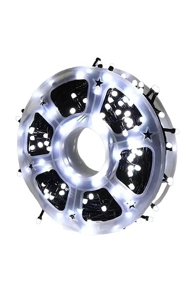 MACVI Instalatie Luminoasa LED de Craciun Macvi® pentru Interior si Exterior, 50M, LED, Alb Rece