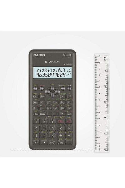 Casio Fx-100ms 2nd Edition Non-programmable Scientific Calculator