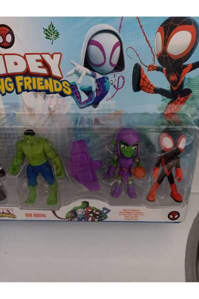smilechild Spidey and Friends 6-Piece Figure Set Toy Figure Set of 6