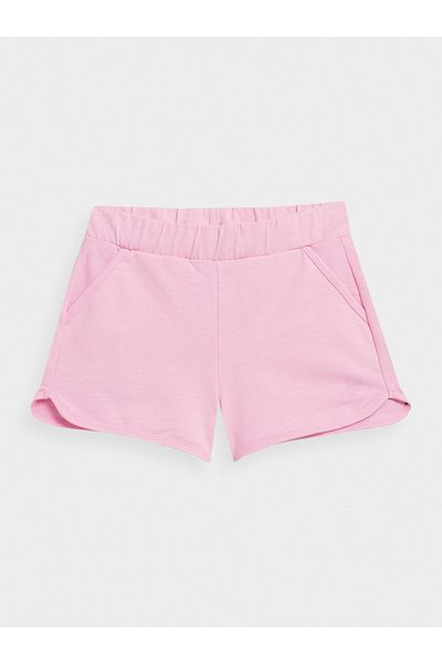4F Pantaloni scurți sport pentru fete 4FJSS23TSHOF099 roz