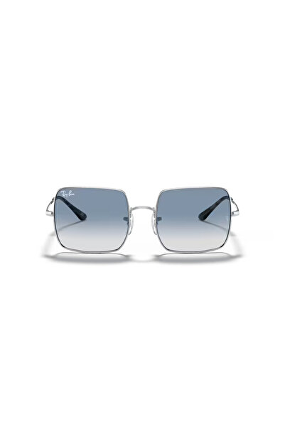 Ray-Ban Ray-Ban, Ochelari de soare pătrați unisex cu lentile gradiente, argintii, 54-19-145 Standard