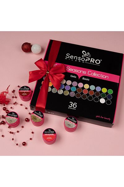 SensoPRO Milano Set de 36 de geluri UV colorate SensoPRO Milano, Colecția Four Seasons