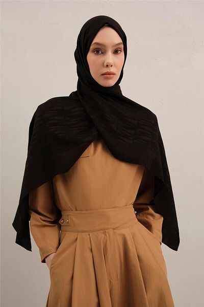 Armine Lyocell Naia Stick Pattern Shawl 3 01