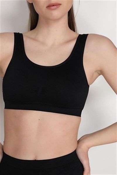 ÇamaşırcımShop Elite Life 772 Μπουστάκι με χοντρό λουράκι με στήριγμα από σφουγγάρι
