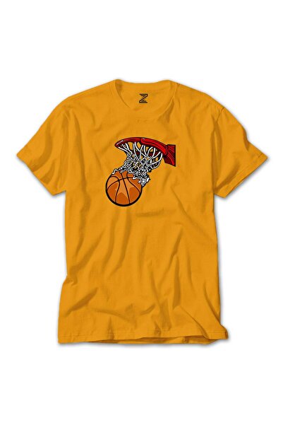 WAKHA Tricou galben Hoop de baschet