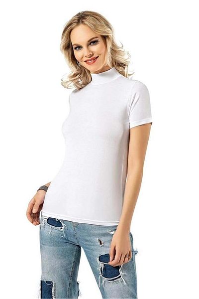 ÇamaşırcımShop Kota 6228 Short Sleeve Half-Neck Women's Badi