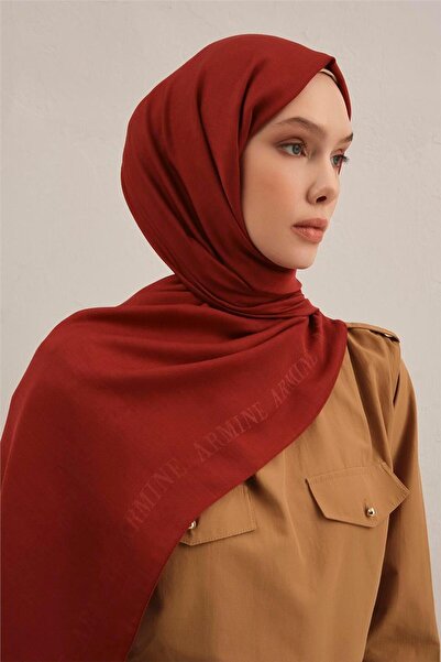 Armine Logo Bordered Cotton Silk Shawl 32