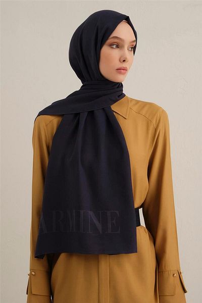 Armine Λογότυπο Drop Cotton Silk Shawl 02
