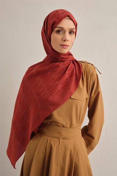 Armine Lyocell Naia Stick Pattern Shawl 3 35