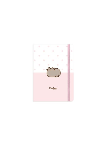 KESKİN COLOR Pusheen A5 Çizgili Sert Kapak Ciltli Defter No: 1 80 Yp.