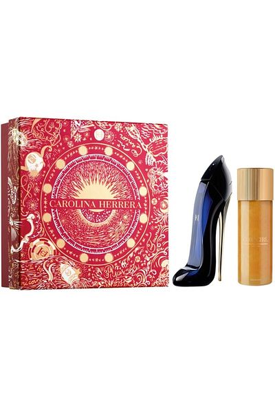Carolina Herrera Good Girl Gift Set, Eau De Parfum 80 ml Body Oil, 100 ml