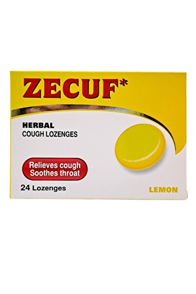 Zecuf معينات الليمون 24 قرصًا