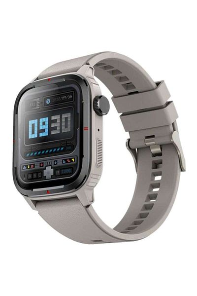 Techone Men's Smartwatch Q25 Gt Runner, Silver