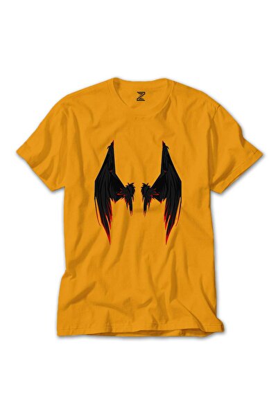 Megstill Tricou Lucifer Black Wing Red