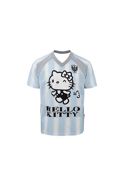 Gofeel Hello Kitty Fly Blue Jersey Jersey