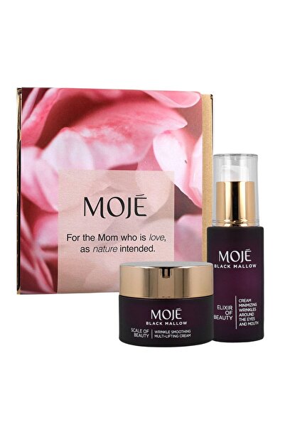 Other Set de nalbă neagră MOJÉ (krem pod oczy 30 ml + krem ​​do twarzy 50 ml)...