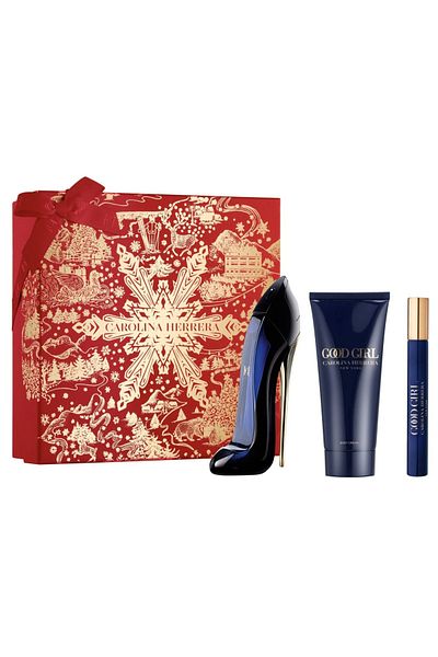 Carolina Herrera Good Girl Gift Set, 80 ml Eau De Parfum 100 ml Body Lotion 10 ml Eau De Parfum