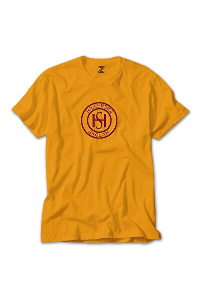 Megstill Tricou colorat Young Royals College, culoare galbenă, mărimea S