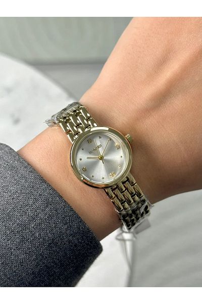 Homies Guaranteed Premium Women's Wristwatch Gold (White Dial) Rshms-203