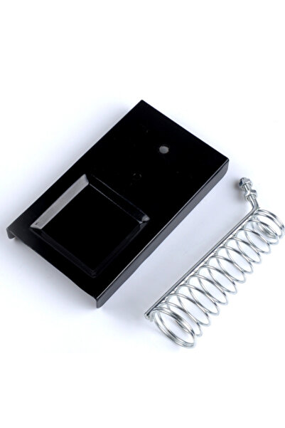 ORH Market Süngerli Yaylı Kalem Havya Standı - Metal Gövdeli, Güvenli Lehimleme Desteği