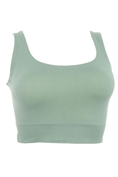ÇamaşırcımShop Formangel 5700 Non-Padded Corded Women's Wide Strap Crop