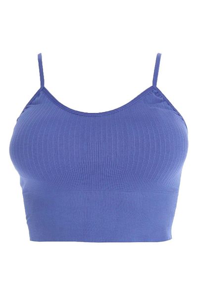 ÇamaşırcımShop Form Angel 5702 Rope Strap Ribbed Bustier Crop