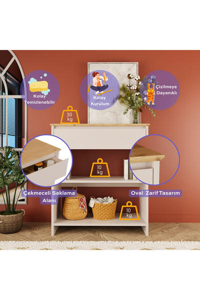 Bimossa F0020 Mono Dresuar Koridor ve Hol İçin Dekoratif Modern