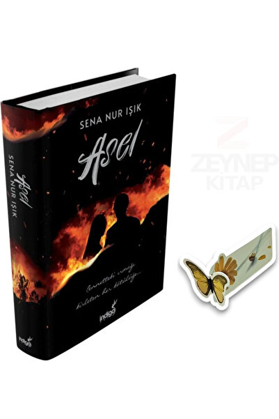 İndigo Kitap Asel(CİLTLİ)-Sena Nur Işık(Özel Tasarım Kelebek Ayraç Hediye)