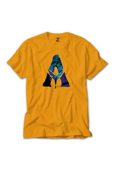 WAKHA Tricou galben cu logoul Avatar The Way Of Water