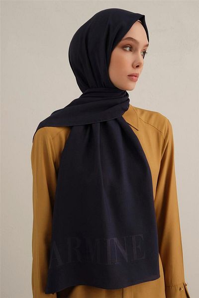 Armine Λογότυπο Drop Cotton Silk Shawl 02