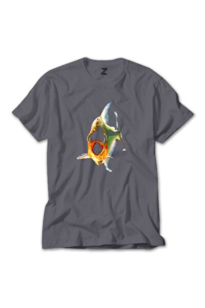 WAKHA Μπλουζάκι Piranha Fish Grey
