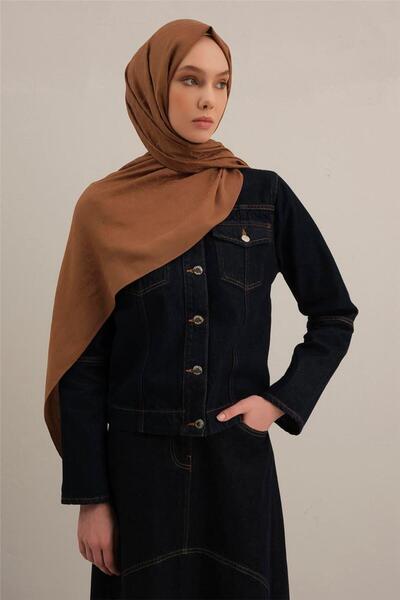 Armine Link Desen Bambu Cotton Şal 11